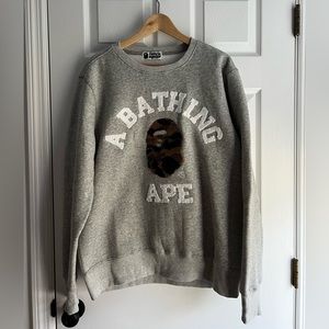 A Bathing Ape sweatshirt size Large